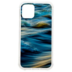 Waves Abstract Iphone 12 Mini Tpu Uv Print Case	 by Salman4z