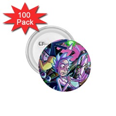 Rick And Morty Time Travel Ultra 1.75  Buttons (100 pack) 