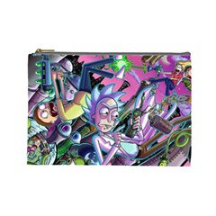 Rick And Morty Time Travel Ultra Cosmetic Bag (large) by Salman4z