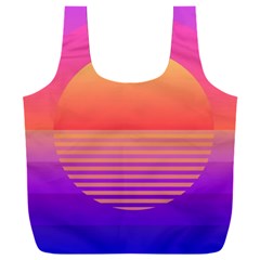 Sunset Summer Time Full Print Recycle Bag (xxxl)