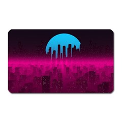 Futuristic Cityscape Magnet (rectangular) by Salman4z