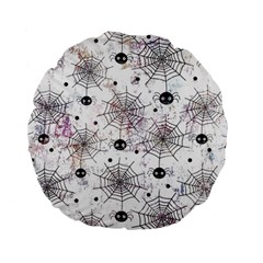 Creepy Spider Standard 15  Premium Flano Round Cushions