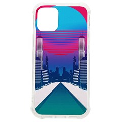 Retro Cityscape Artist Artwork Digital Art iPhone 12 mini TPU UV Print Case	