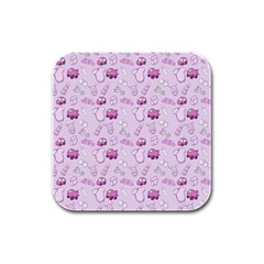 Baby Toys Rubber Square Coaster (4 Pack) by SychEva