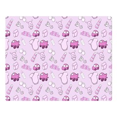 Baby Toys Premium Plush Fleece Blanket (large) by SychEva