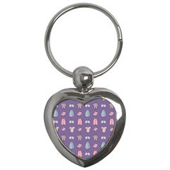 Baby Clothes Key Chain (heart) by SychEva