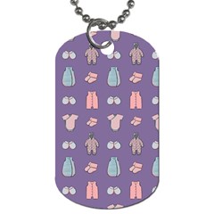 Baby Clothes Dog Tag (two Sides) by SychEva