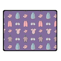 Baby Clothes Fleece Blanket (small) by SychEva
