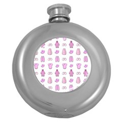 Kid’s Clothes Round Hip Flask (5 Oz) by SychEva