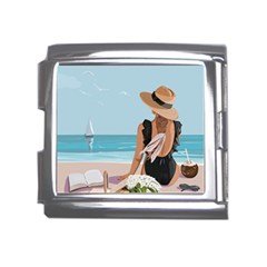 Rest By The Sea Mega Link Italian Charm (18mm) by SychEva