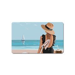 Rest By The Sea Magnet (name Card) by SychEva