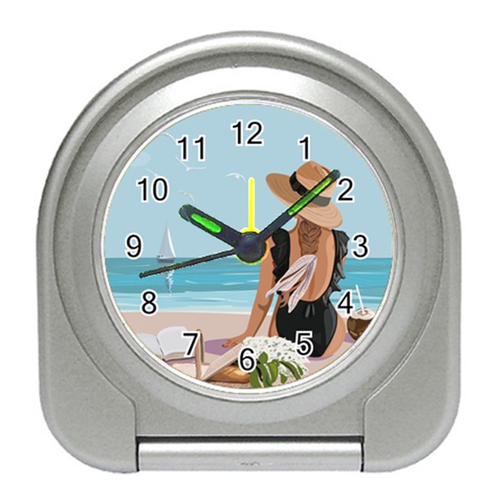 Rest By The Sea Travel Alarm Clock