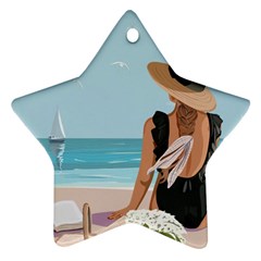 Rest By The Sea Star Ornament (two Sides) by SychEva