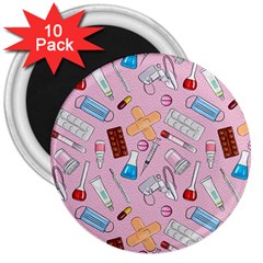 Medical 3  Magnets (10 Pack)  by SychEva