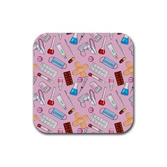 Medical Rubber Coaster (square) by SychEva