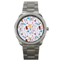 Medicine Sport Metal Watch