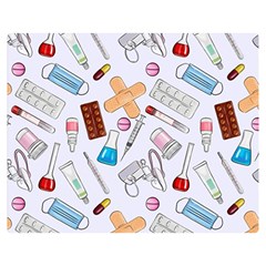 Medicine Two Sides Premium Plush Fleece Blanket (medium)