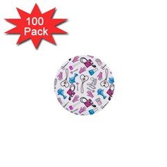 Medicine 1  Mini Buttons (100 Pack)  by SychEva