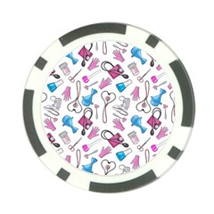 Medicine Poker Chip Card Guard (10 Pack) by SychEva