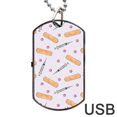 Medicine Dog Tag Usb Flash (one Side) by SychEva