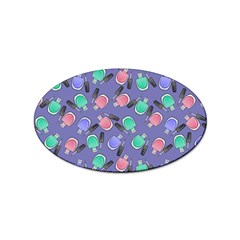 Nail Polish Sticker (oval) by SychEva