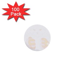 Boxing Cat 1  Mini Buttons (100 Pack)  by JayEdden