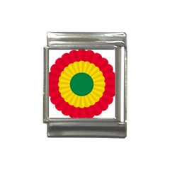 National Cockade Of Bolivia Italian Charm (13mm) by abbeyz71