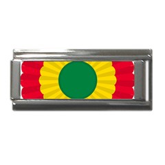 National Cockade Of Bolivia Superlink Italian Charm (9mm) by abbeyz71