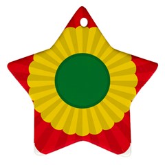 National Cockade Of Bolivia Ornament (star) by abbeyz71