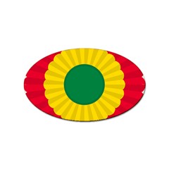 National Cockade Of Bolivia Sticker Oval (100 Pack) by abbeyz71
