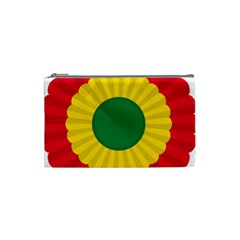 National Cockade Of Bolivia Cosmetic Bag (small) by abbeyz71