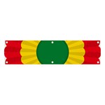 National Cockade Of Bolivia Banner and Sign 4  x 1  Front