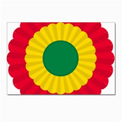 National Cockade Of Bolivia Postcards 5  X 7  (pkg Of 10) by abbeyz71