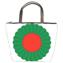 National Cockade Of Bulgaria Bucket Bag by abbeyz71