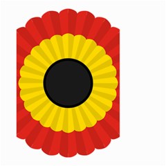 National Cockade Of Belgium Small Garden Flag (two Sides) by abbeyz71