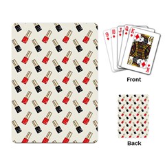 Nail Manicure Playing Cards Single Design (rectangle)