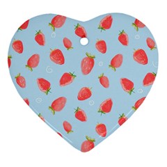 Strawberry Ornament (heart) by SychEva