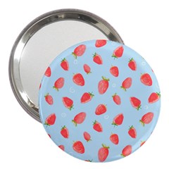 Strawberry 3  Handbag Mirrors by SychEva