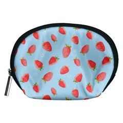 Strawberry Accessory Pouch (medium) by SychEva