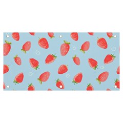 Strawberry Banner And Sign 6  X 3 
