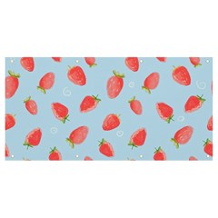 Strawberry Banner And Sign 8  X 4 