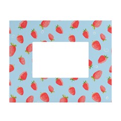 Strawberry White Tabletop Photo Frame 4 x6 