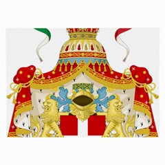 Coat Of Arms Of The Kingdom Of Italy (1890)h Large Glasses Cloth by abbeyz71