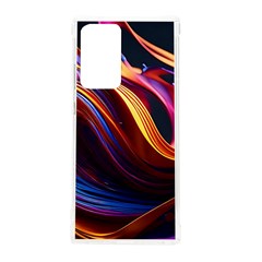 Waves Splash Liquid Paint Wall Samsung Galaxy Note 20 Ultra Tpu Uv Case by Jancukart