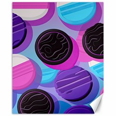 Cookies Chocolate Cookies Sweets Snacks Baked Goods Canvas 16  X 20 