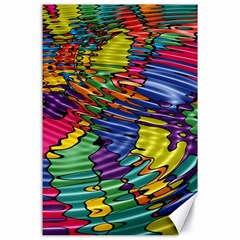 Waves Particles Vibration Atom Physics Technology Canvas 24  X 36 