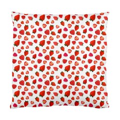 Watercolor Strawberry Standard Cushion Case (one Side) by SychEva