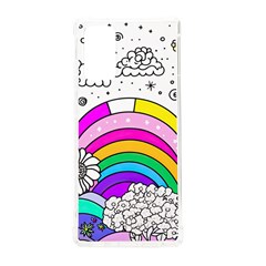 Rainbow Fun Cute Minimal Doodle Drawing 3 Samsung Galaxy Note 20 Tpu Uv Case by Jancukart