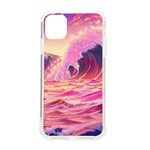 Waves Ocean Sea Tsunami Nautical 5 iPhone 11 TPU UV Print Case Front