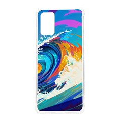 Tsunami Waves Ocean Sea Nautical Nature Water Art Samsung Galaxy S20plus 6 7 Inch Tpu Uv Case by Jancukart